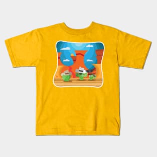 The Lone Ranger (Cactus Version) Kids T-Shirt